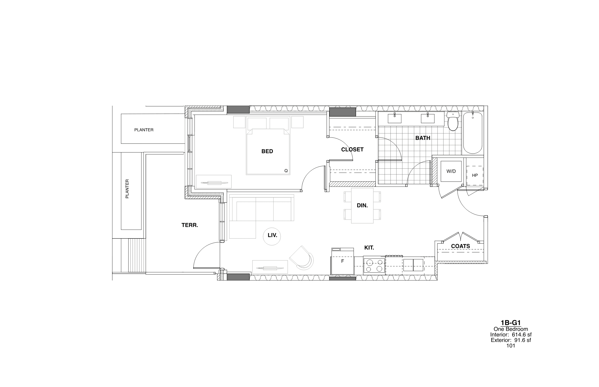 Plan G1 floor plan